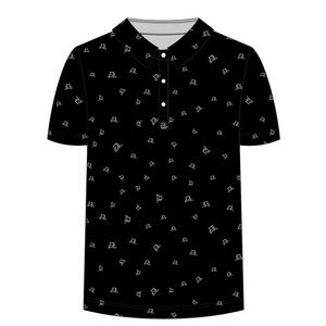 Cartel Golf Black Golf Polo